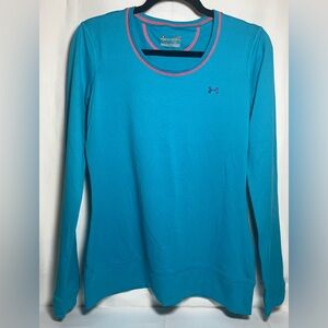 Under Armour Women's Teal Long Sleeve Tee